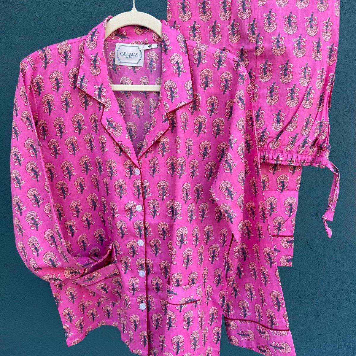 Pijama Largo Fucsia - Cayumas