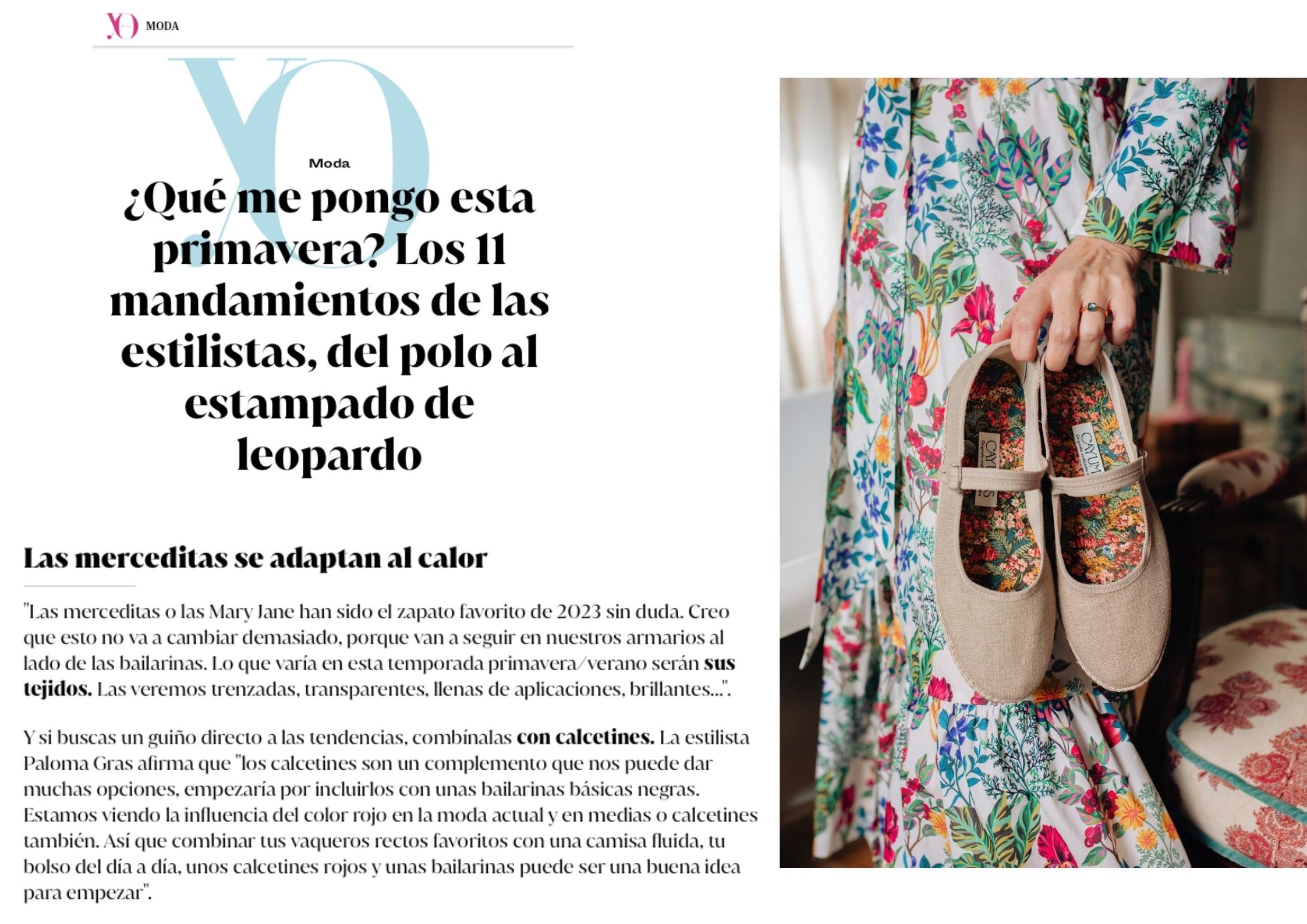¿Qué me pongo esta primavera? - Yo Dona