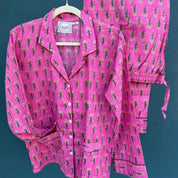 Pijama Largo Fucsia