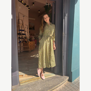 Green Dress with belt