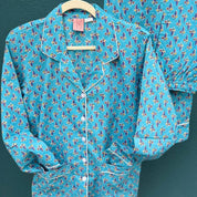 Capri Blue Long Pajama