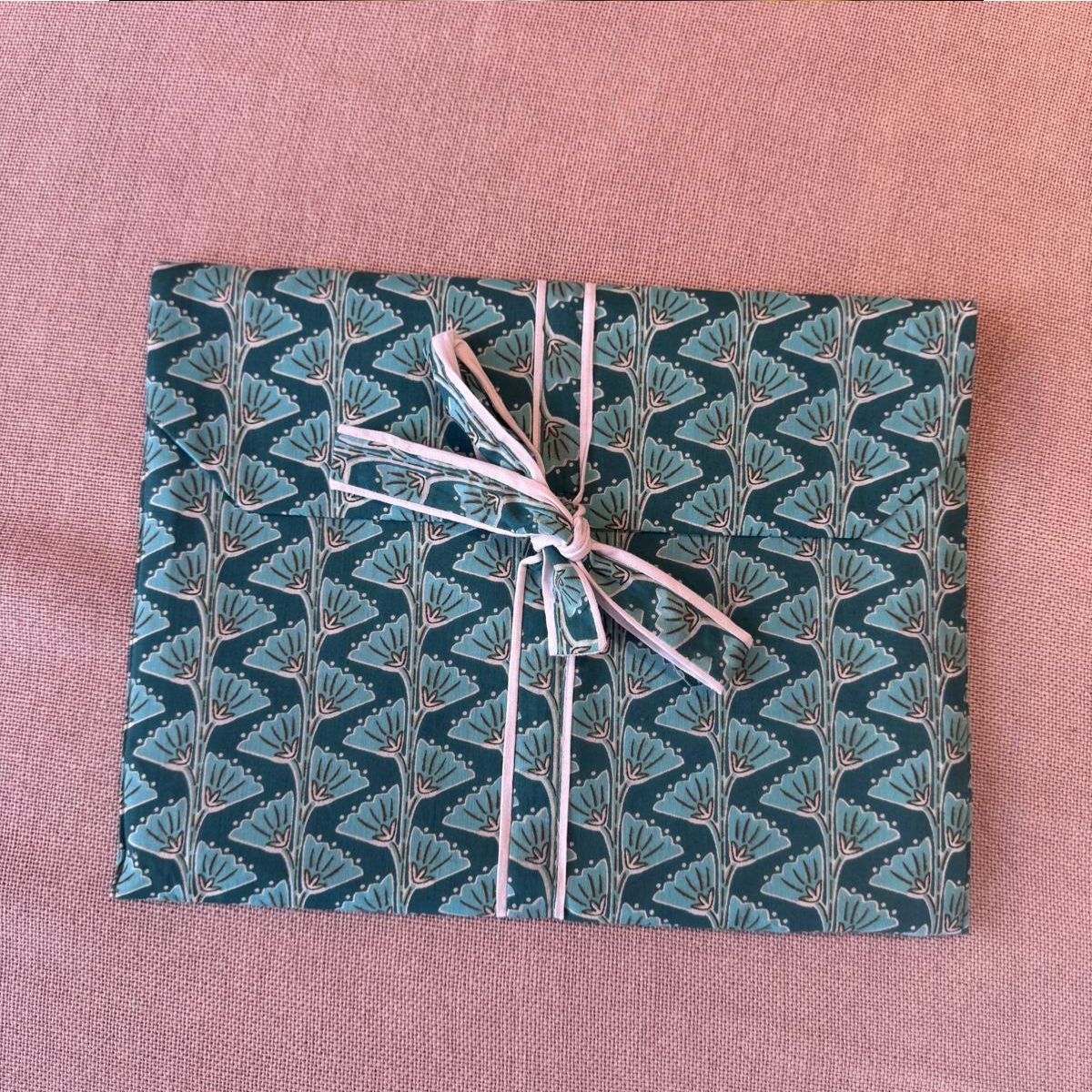 Pijama Largo Verde Empolvado