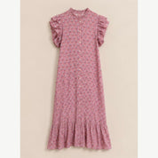 Pink Short Sleeve Dress