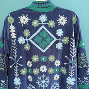 Kimono Terciopelo Verde