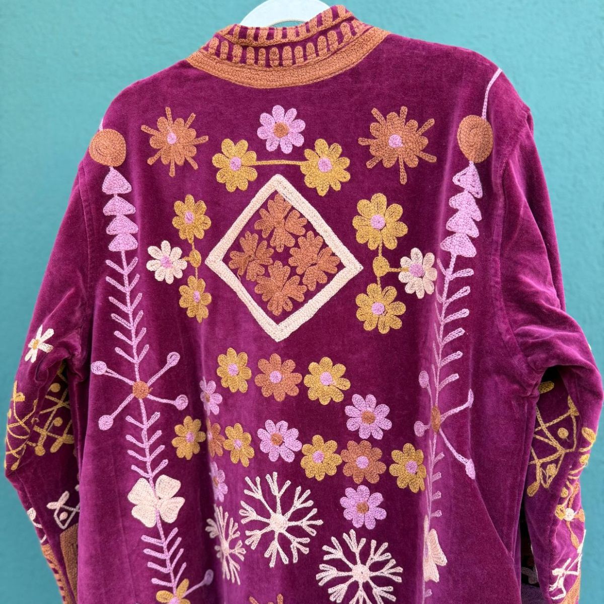 Kimono Terciopelo Morado