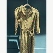 Green Dress with belt