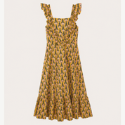 Mustard Strappy Dress