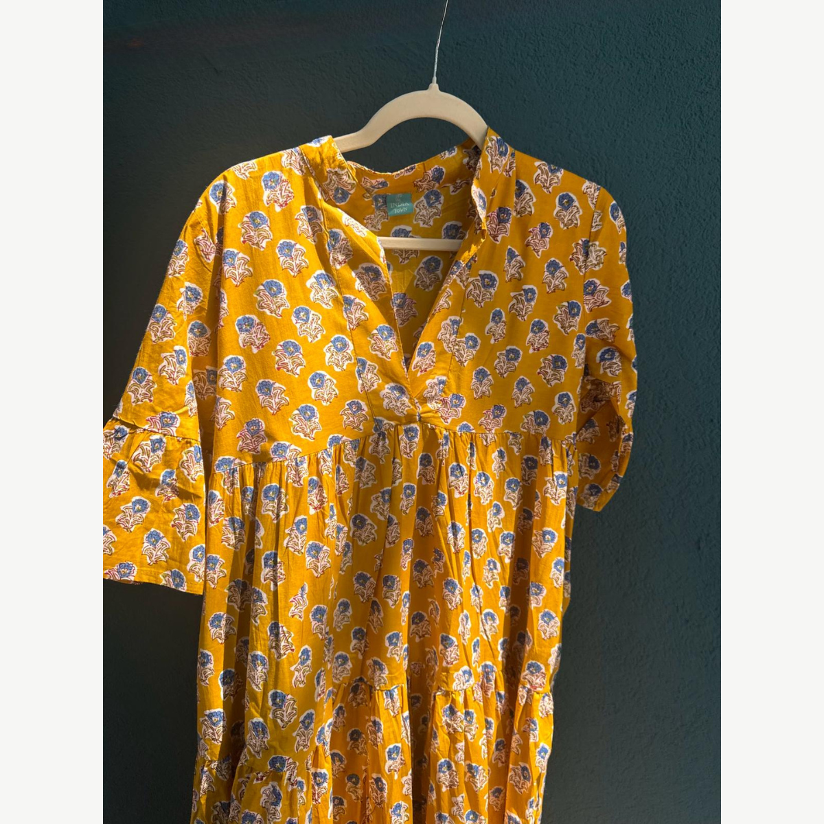 Vestido Mostaza