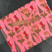 Pijama Largo Rosa Verde