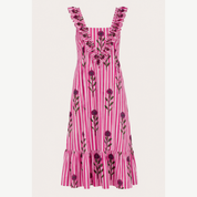 Fuxia Strappy Dress