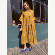 Vestido Mostaza