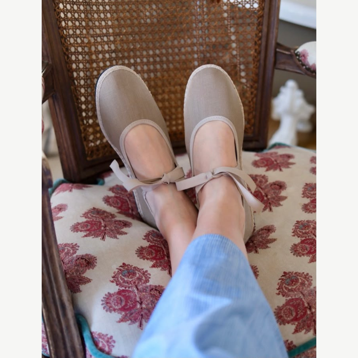 Salomé Linen Beige Scuro