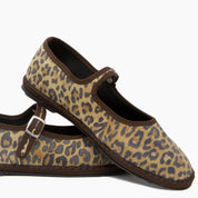 Boheme animal print suede