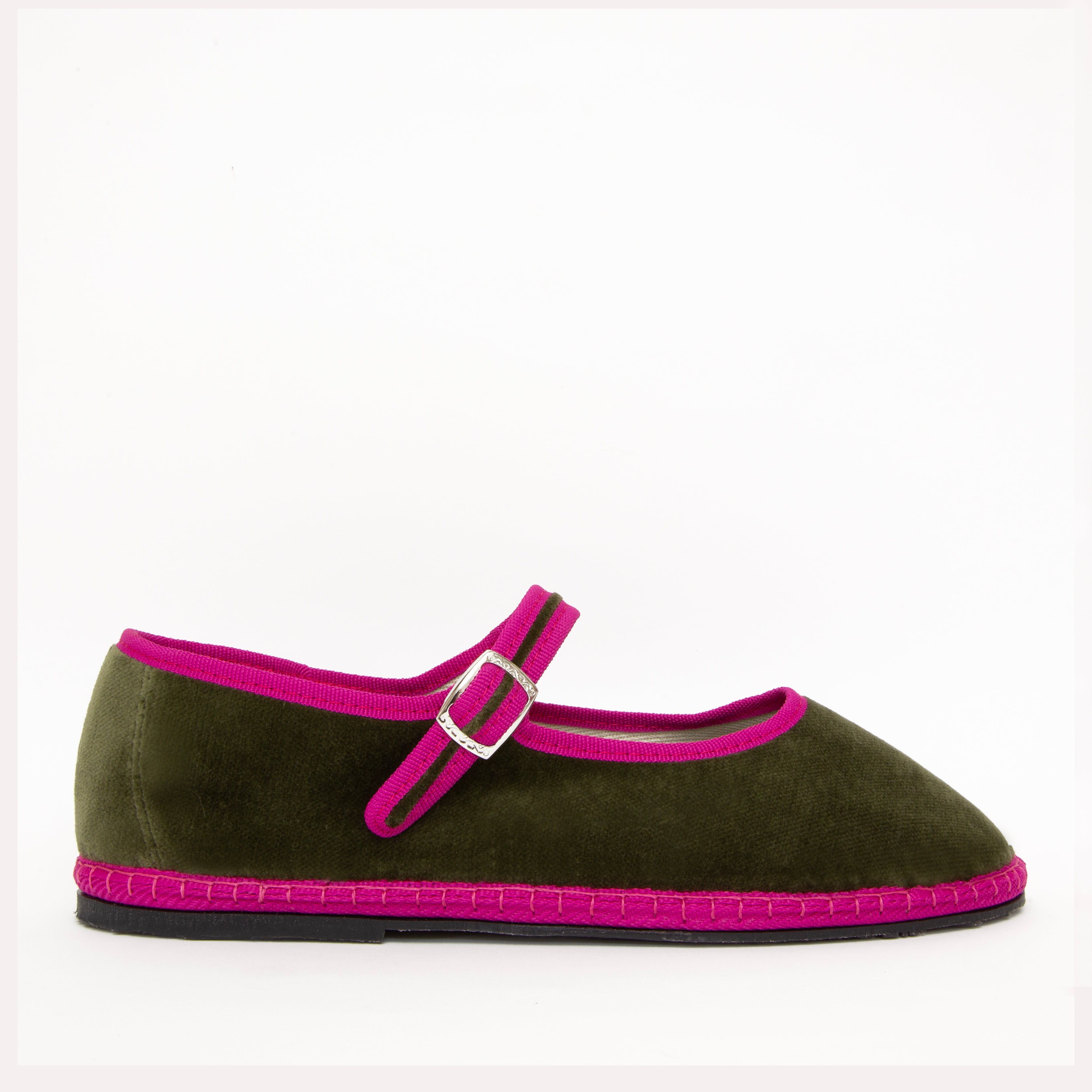 Boheme Verde Oliva Fucsia - Cayumas
