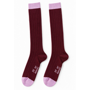 Calcetín Bordeaux ELLE X HOPE