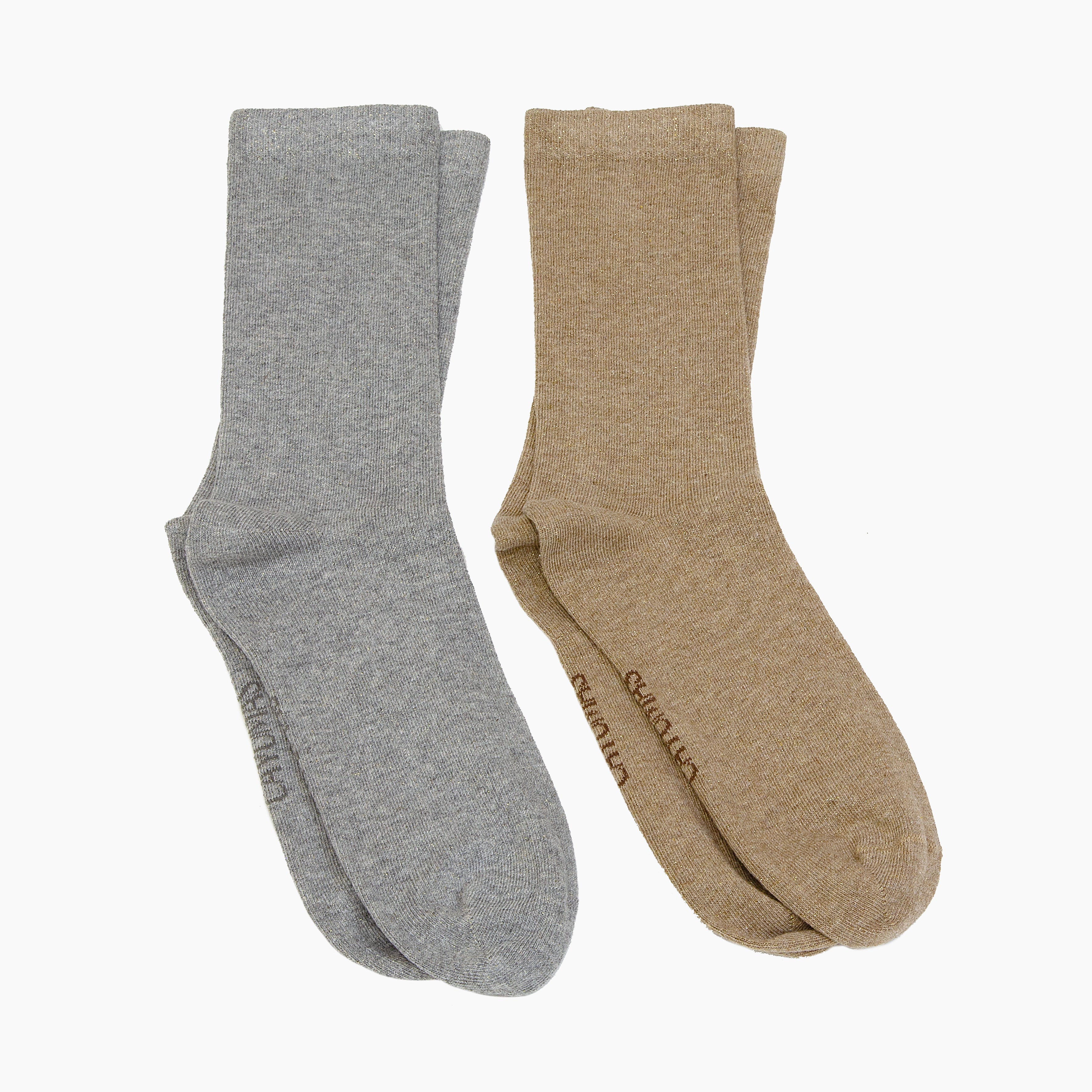 Calcetín Beige