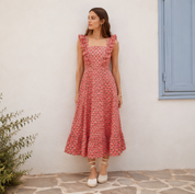 Pink Strappy Dress