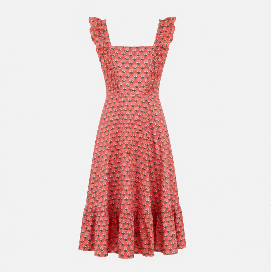 Pink Strappy Dress