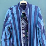 Blue Velvet Kimono