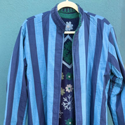 Green Velvet Kimono