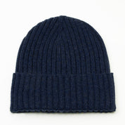 Blue Cashmere Beanie