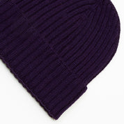 Purple Cashmere Beanie