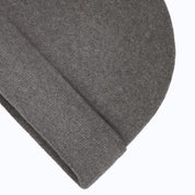 Gray Wool and Cashmere Beanie