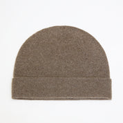 Brown Wool & Cashmere Beanie