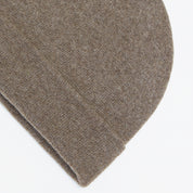 Brown Wool & Cashmere Beanie