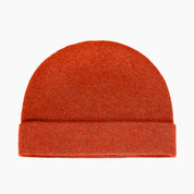 Orange Wool & Cashmere Beanie