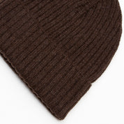 Brown Cashmere Beanie