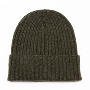 Green Cashmere Beanie