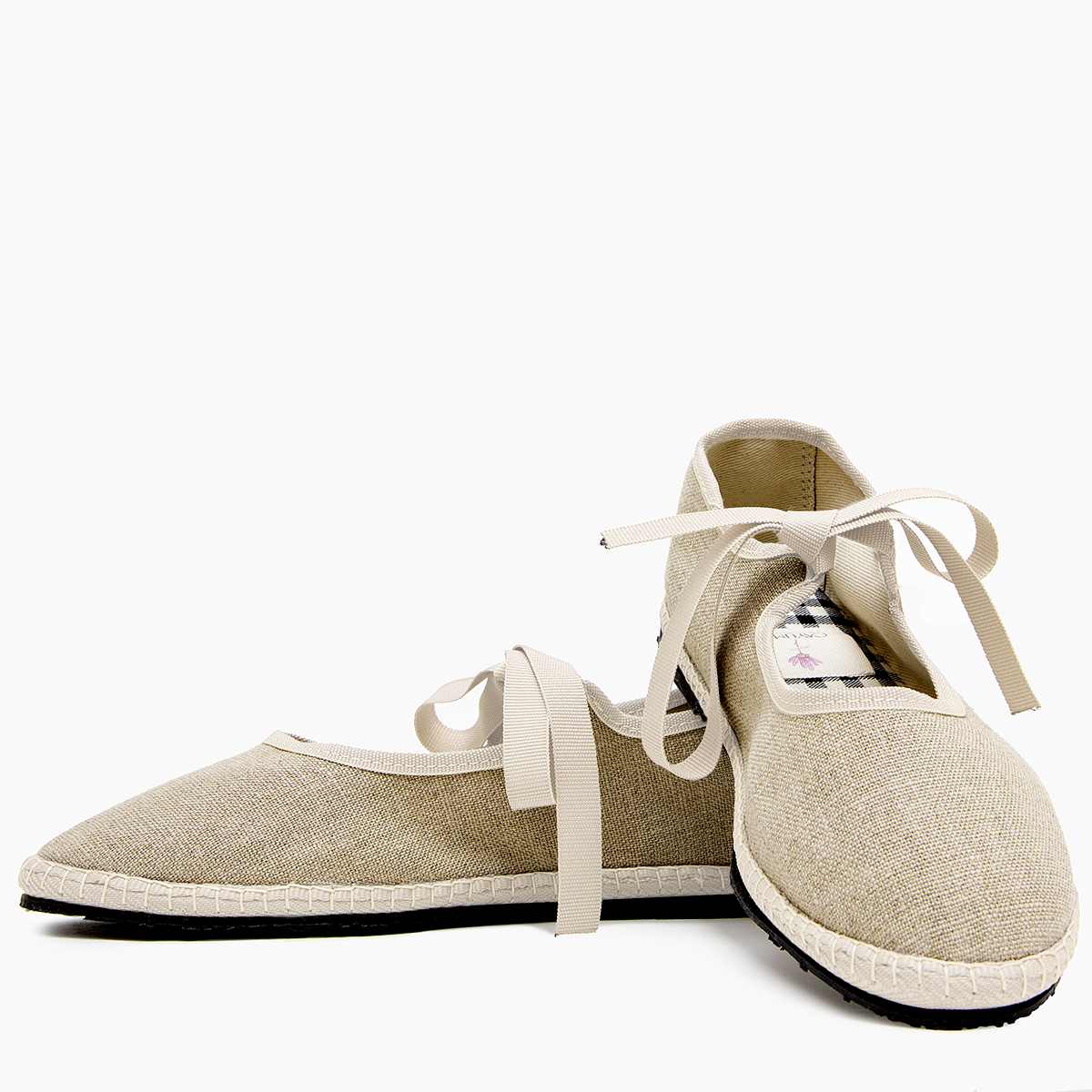 Salomé Lino Beige Chiaro - Cayumas