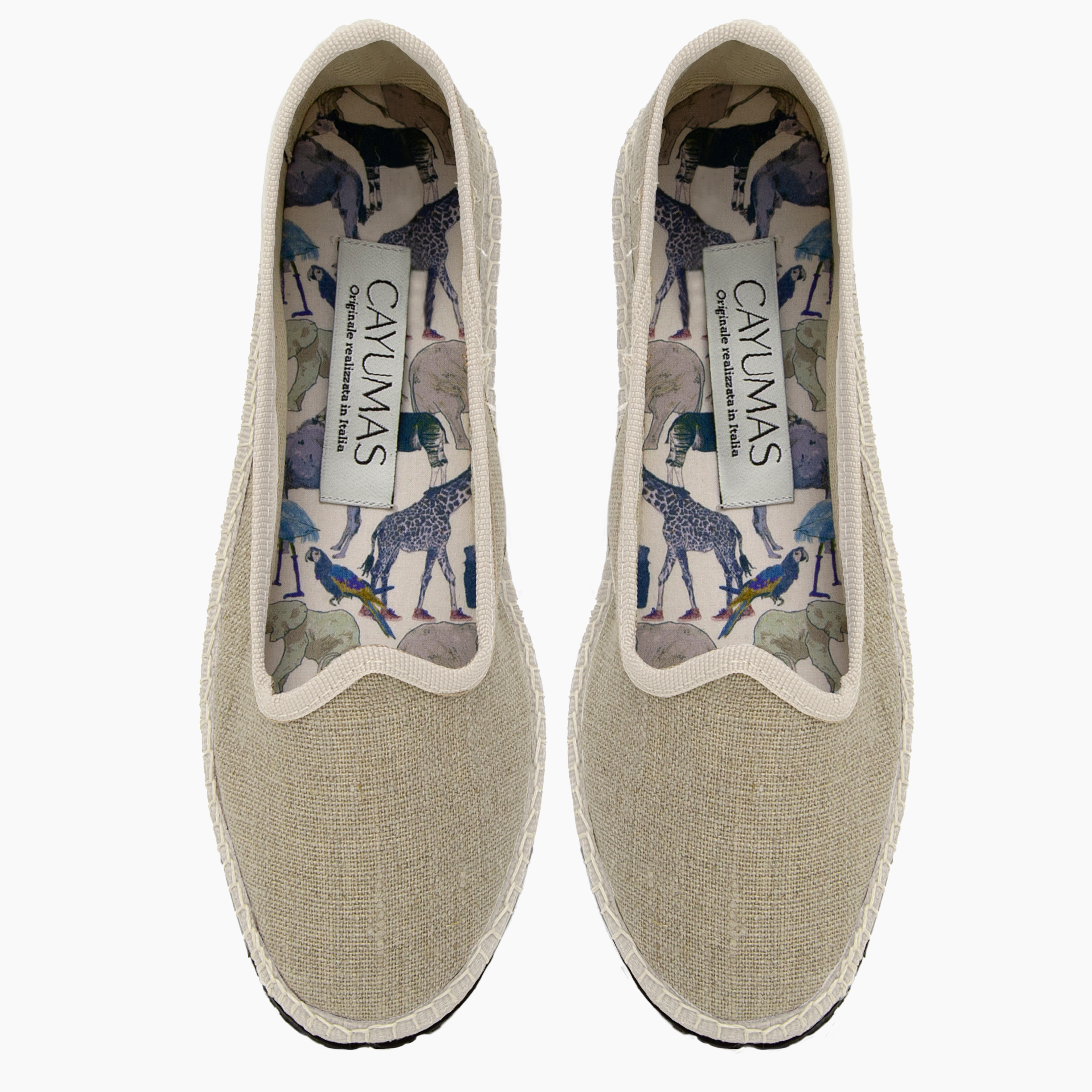 Kid´s Pagliacci Lino Beige Chiaro - Cayumas