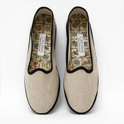 Pagliacci Beige Nero Lino - Cayumas