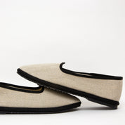 Pagliacci Beige Nero Lino - Cayumas