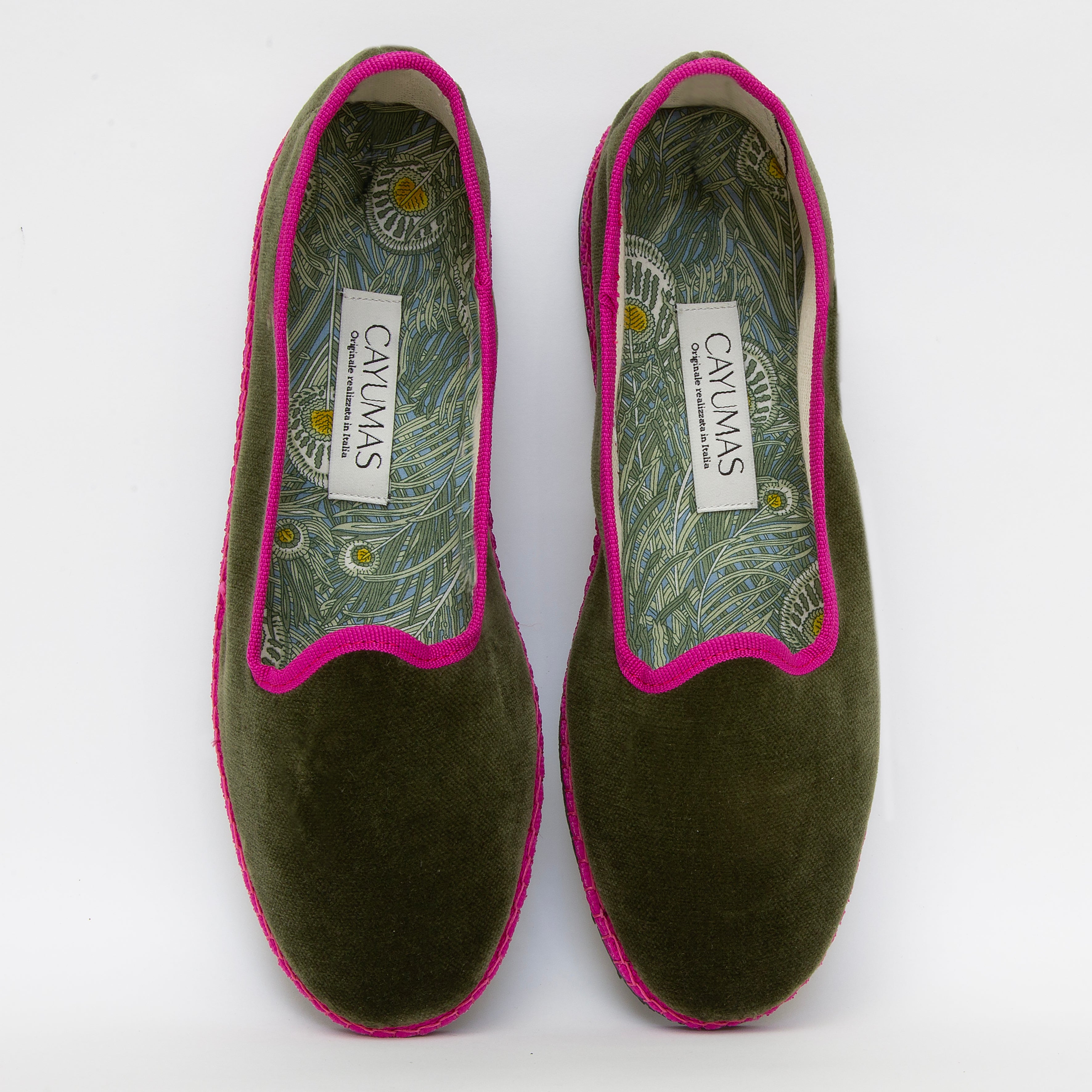 Pagliacci Verde Oliva Fucsia - Cayumas