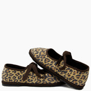 Salomé animal print suede