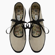 Salomé Linen Beige Nero 