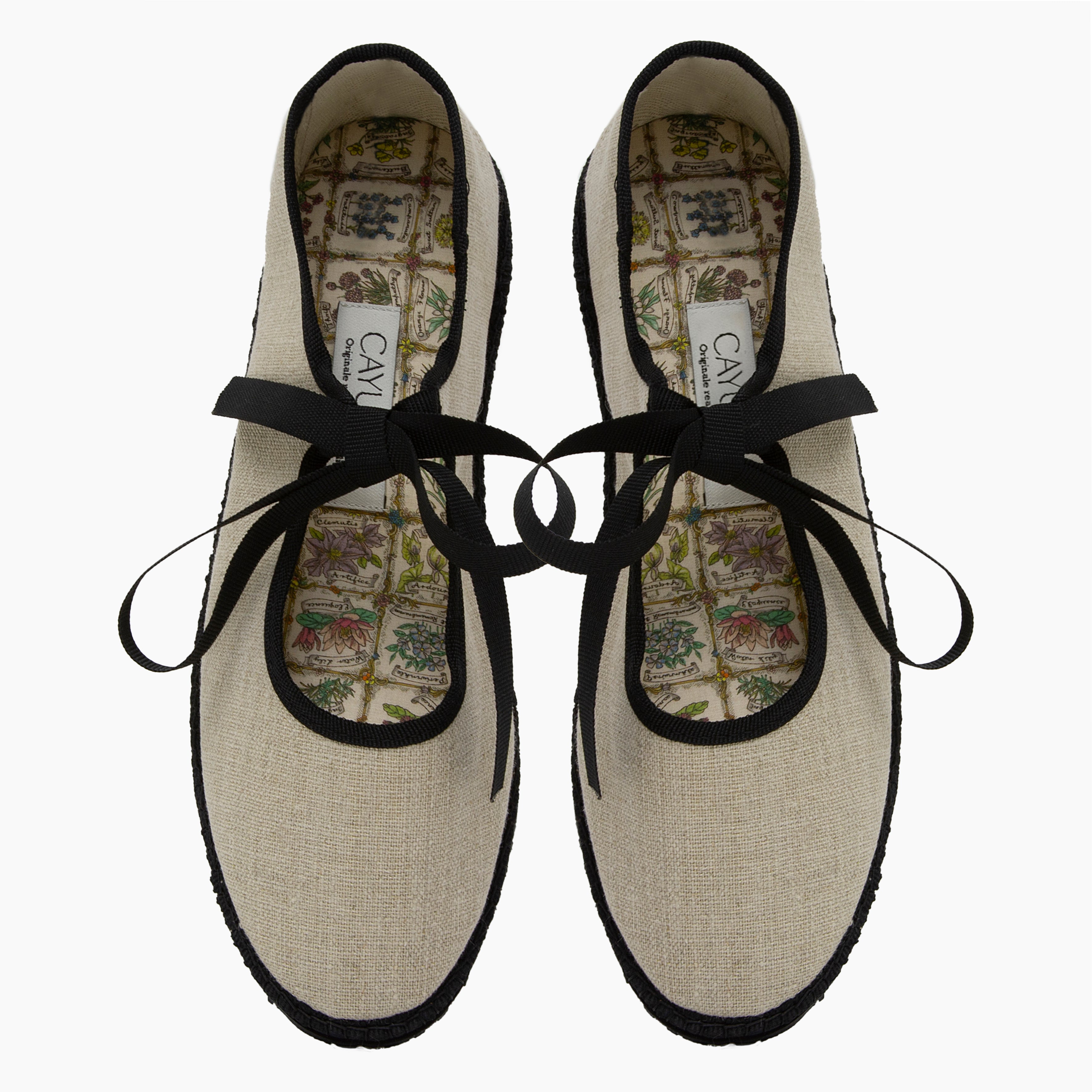 Salomé Linen Beige Nero 
