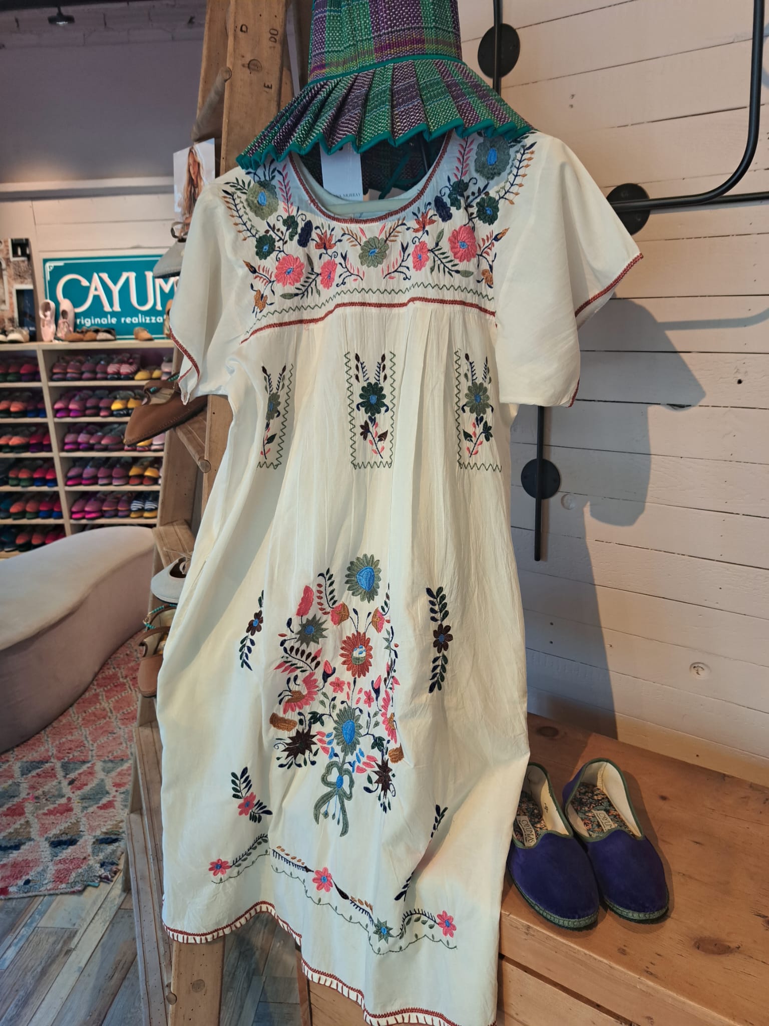 White Mexican Dress